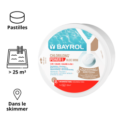 Multibloc Traitement complet pour piscine à filtre à sable BAYROL Multibloc Traitement complet pour piscine à filtre à sable BAYROL
