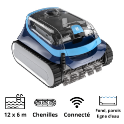 Robot piscine Zodiac XA 3010 IQ (CNX) - Fond + parois + ligne d'eau Robot piscine Zodiac XA 3010 IQ (CNX) - Fond + parois + ligne d'eau