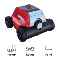 Robot électrique pour piscine RED PANTHER de chez Poolstar