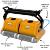 Robot piscine Dolphin 2X2