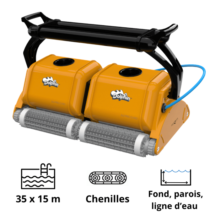 Robot piscine Dolphin 2X2