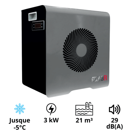 Pompe à chaleur piscine MAG 3 Poolex