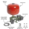 Surpresseur domestique AQUAJET RED 82/24 M Livré non Monté JETLY