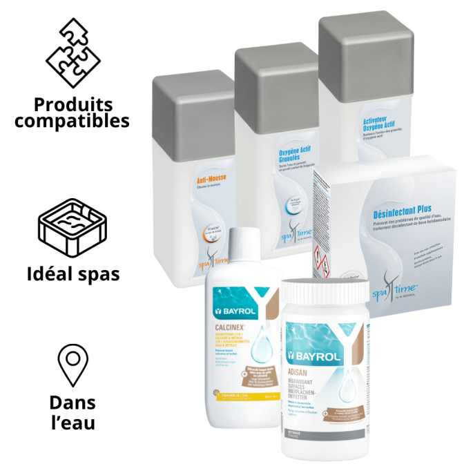 SPA Set kit BAYROL 2232150+2241600+2245200+1118147+2212131+2237850