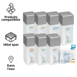 Pack démarrage entretien SPA BAYROL 8 produits + bandelettes SpaTime