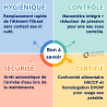 Filtre anti-impuretés BWT E1 avec réducteur de pression intégrés