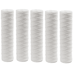 Lot de 5 Cartouches Coton filtrante FA10-SX-25µ