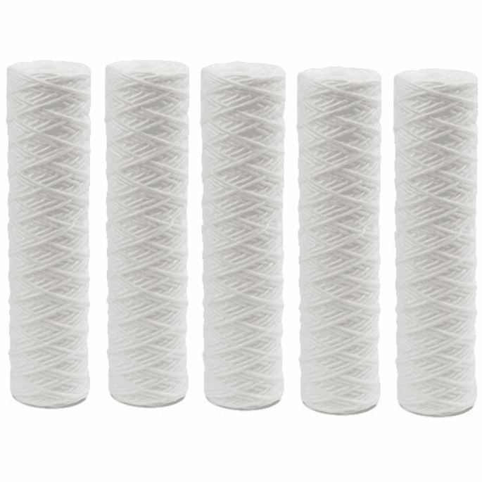 Lot de 5 Cartouches Coton filtrante FA10-SX-25µ