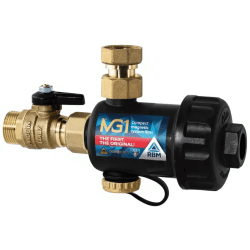 Filtre magnétique séparateur de boues sous-chaudière MG1 RBM