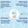 Pastille Chloriklar 1kg pour désinfection d'appoint ou rapide BAYROL
