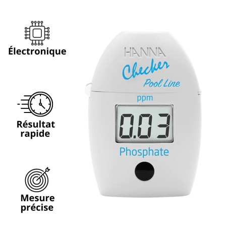 Mini photomètre Checker HC phosphates - Hanna Instruments