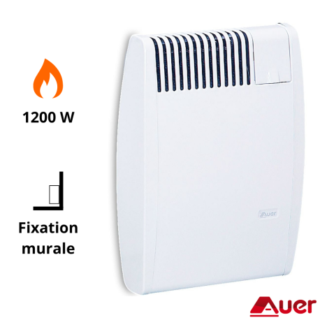 Radiateur convecteur gaz AUER MV Modulgaz + ventouse