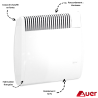 Radiateur convecteur gaz AUER MV Modulgaz + ventouse
