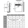 Radiateur convecteur gaz AUER MV Modulgaz + ventouse