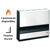 Convecteur AUER série 5000 Blanc Radiateur gaz Flamme non visible