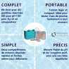 PoolTester pH-O2 trousse d'analyse d'eau pour piscine BAYROL