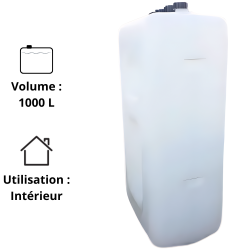 Cuve fioul polyéthylène Rothalen 1000 litres étroite ROTH