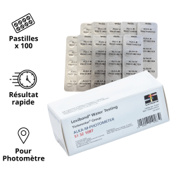 Pastilles test TAC Alka-M pour Photomètre X100 Pastilles test TAC Alka-M pour Photomètre X100
