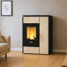 Poêle à bois mixte bois/granulés Margaret 4.1 - 10 kW Nordica Extraflame