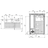 Poêle à bois mixte bois/granulés Margaret 4.1 - 10 kW Nordica Extraflame