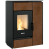 Poêle à bois mixte bois/granulés Margaret 4.1 - 10 kW Nordica Extraflame