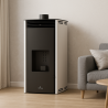 Poêle à granulés pellets Free 6 kW Bronpi (sans électricité)