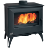 Poêle à bois GODIN Cube Anthracite 8 kW