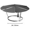 Chapeau chinois Inox réglable