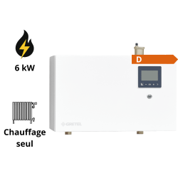 Chaudière électrique murale MINI 6 kW Gretel Chaudière électrique murale MINI 6 kW Gretel