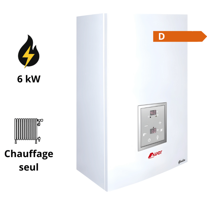 Chaudière électrique murale Gialix 6 MT Mono Auer