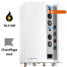 Chaudière électrique 2 zones Bizon 16,5 Gretel