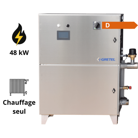 Chaudière électrique inox industrielle TRT 548 Gretel