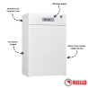 Chaudière électrique sol Elnur Rielec CMX 15 Pi avec ballon