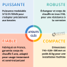 Générateur d'eau chaude sanitaire GENECS30 30 kW GRETEL