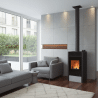 Poêle mixte bois et granulés Hybrid 11 kW Bronpi