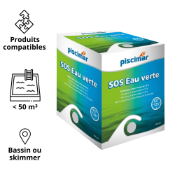 Kit SOS Eau verte Piscimar