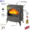 Poêle à bois Godin PETIT CARVIN 9 kW