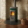 Poêle à bois Super Junior Lean La Nordica 5.7 kW