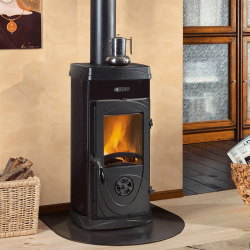 Poêle à bois Super Junior Lean La Nordica 5.7 kW Poêle à bois Super Junior Lean La Nordica 5.7 kW