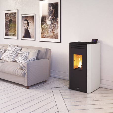 Poêle à granulés pellets Tina 7 kW Bronpi
