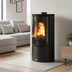 Poêle à bois Castries 2 étanche 7 kW GODIN