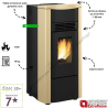 Poêle à granulés 7 kW Giusy Evo 2.0 Nordica Extraflame