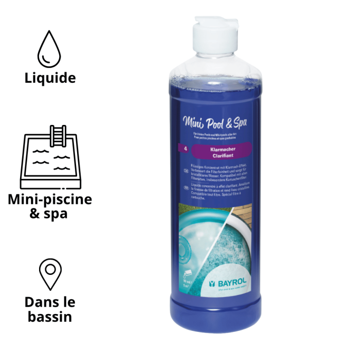 Mini pool & Spa Clarifiant BAYROL