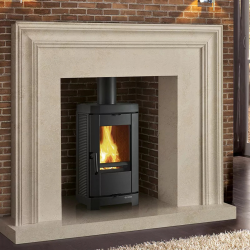 Poêle à bois Fonte Brigitta.16 La Nordica 4,7 kW