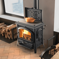 Poêle à bois en fonte émaillé Isotta CC Lean 9,3 kW La Nordica Poêle à bois en fonte émaillé Isotta CC Lean 9,3 kW La Nordica