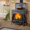 Poêle à bois en fonte émaillé Isotta CC Lean 9,3 kW La Nordica