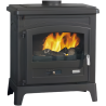 Poêle à bois GODIN Fonteval Anthracite 10 kW