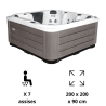 Spa 7 places Séville Deluxe Platinum Spas