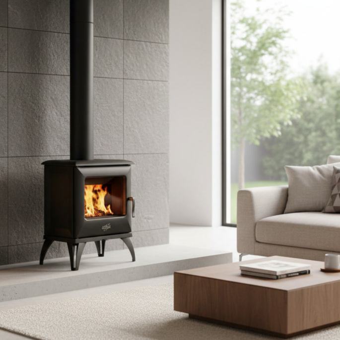 Poêle à bois Seris étanche 5 kW GODIN