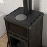 Poêle à bois Concita 2.0 Steel Extraflame 11,8 kW